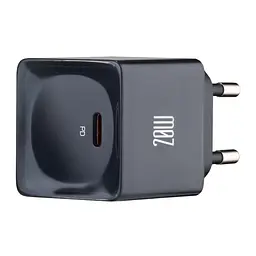 МЗП McDodo 20W Dichromatic GaN PD Fast Charger ( EU Plug ) CH-3771 Black