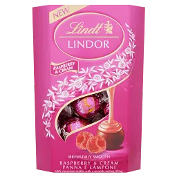 Шоколадные конфеты Lindt LINDOR Chocolate Truffles с малиновым кремом, 200 г