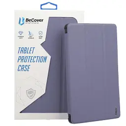 Чохол-книжка BeCover Soft Edge з кріпленням Apple Pencil для Apple iPad Air (4/5) 2020/2022 10.9" Purple (711124)