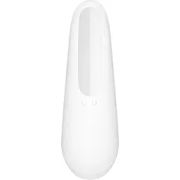 Вакуумний стимулятор Satisfyer Curvy 1+ White - мініатюра 3