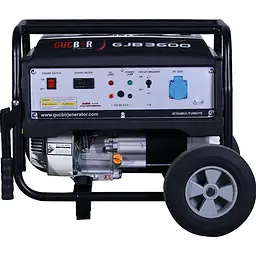Генератор бензиновий Gucbir GJB3600E (DD0008461) [160093] - мініатюра 3
