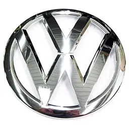 Емблема Volkswagen 135 мм Golf VII 2013-2019 (5G08536012ZZ) - мініатюра 2