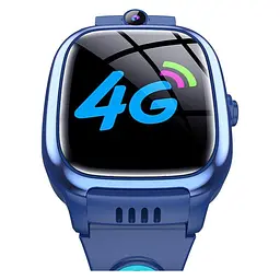 Дитячий смарт годинник Y88 з SIM-картою прослуховуванням GPS трекером камерою та відеодзвінком синій - мініатюра 5