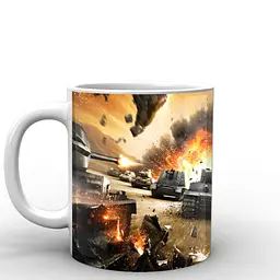 Кухоль GeekLand World of Tanks постер WT.02.003 330 мл білий - мініатюра 2
