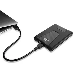 Зовнішній жорсткий диск Adata портативний DashDrive Durable HD650 2TB AHD650-2TU31-CBK чорний - мініатюра 5