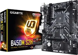 Материнська плата Gigabyte B450M S2H Socket AM4 (B450M S2H) Б/В