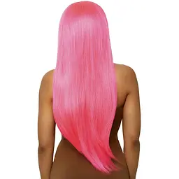 Перука Leg Avenue 33 Long straight center part wig Neon Pink - мініатюра 2