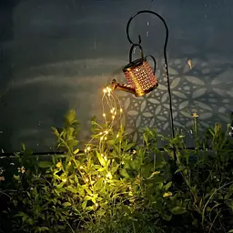 Сонячна лампа у вигляді лійки XXL з датчиком сутінків, Lumiled Rosa - мініатюра 6
