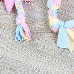 Жувальна іграшка для собак Derby Round ring with cotton rope - мініатюра 5