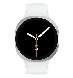 Samsung Смарт-часи Samsung Galaxy Watch 8 40мм e-SIM (L325) 1.34", 438x438, sAMOLED, BT 5.3, NFC, 2/32ГБ, сріблястий - мініатюра 2