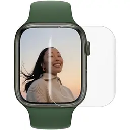 Захисне скло DK для Apple Watch 41mm (Series 7 / 8 / 9) UV Curved (013314) (clear)
