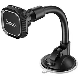Кріплення для телефонa Hoco CA55 Astute series windshield car holder чорний-сірий