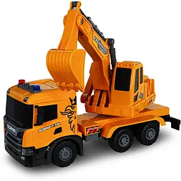 Автомодель TechnoDrive Super Big Truck Екскаватор Scania (5006KS) - мініатюра 8