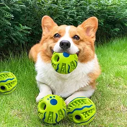 Звуковий м'ячик для собак Giggle Dog Chew Ball