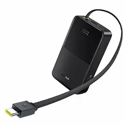 Портативний ЗП Power Bank Baseus EnerFill FC51 Bipow2 Pro 22.5W 20000 mAh (E00277) Black - мініатюра 2