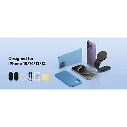 Тримач з бездротовою зарядкою Baseus C02 Pro Series 15 W (C40156000111-00) - мініатюра 9