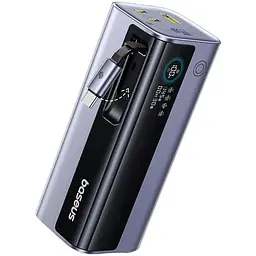 Портативний ЗП Power Bank Baseus EnerGeek GR11 PD200W with cable 25000 mAh Space Grey - мініатюра 2