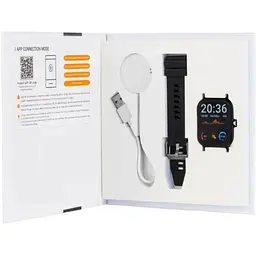 Smart Watch Amico GO FUN Pulseoximeter and Tonometer black UA - мініатюра 3