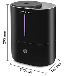 Зволожувач повітря ультразвуковий Trotec B 2 E Black (1160000051) - мініатюра 11