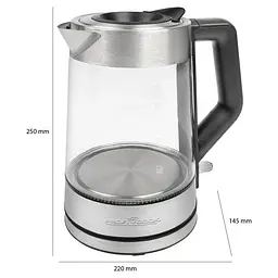 Електрочайник Profi Cook PC-WKS 1190G - мініатюра 2