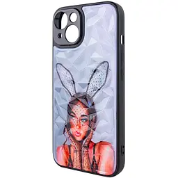TPU+PC чохол Prisma Ladies для Apple iPhone 14 (6.1) Rabbit - мініатюра 3