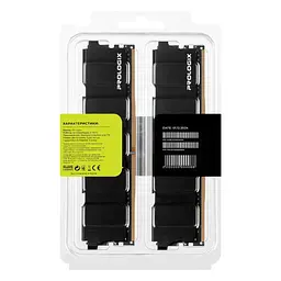 Модуль пам`ятi DDR5 2x16GB/5600 ProLogiX Чорний (PRO32GB5600B5K) - мініатюра 6