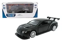 Іграшкова гоночна машинка Bentley Continental GT3 TechnoDrive 250259 чорний матовий