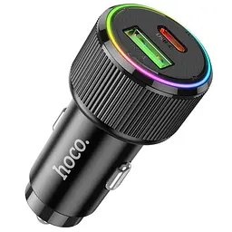 АЗП Hoco NZ14A Guerrero PD20W+QC3.0 (1C1A) Black - мініатюра 6