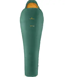 Спальний мішок Ferrino Lightec SM 850/+4°C Green/Yellow Left (86651IVV)