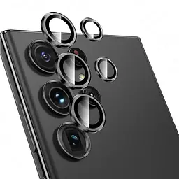 Захисне скло DK для Samsung Galaxy S24 Ultra S928 на камеру Ring Eagle Eye 017529 black 2 шт. - мініатюра 3