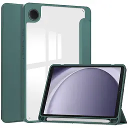 Чохол до планшета BeCover Soft Edge stylus holder Samsung Tab A9 SM-X115 8.7" Dark Green (710357) - мініатюра 2