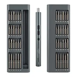 Електрична акумуляторна викрутка з насадками 51-в-1 в кейсі 350mAh KS-882038-51 N30 - мініатюра 2
