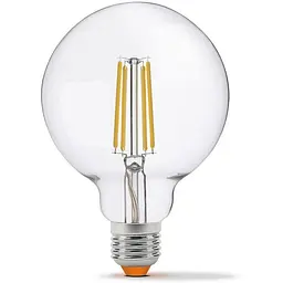 Світлодіодна лампа LED Videx Filament G95FD 7W E27 4100K дімерна (VL-G95FD-07274) - мініатюра 2