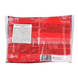 Вологий корм для кішок Brit Premium Cat м'ясна тарілка 4 шт по 100 г (8595602506262) - мініатюра 2