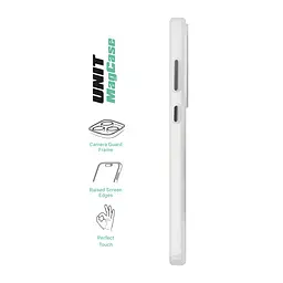 Чехол Samsung Galaxy S25 FE 5G, Unit MagSafe, белый, прозрачный, магсейф, противоударный, магнитный, панель-накладка с поддержкой MagSafe, с поддержкой беспроводной зарядки, TPU+PC, защита всего корпуса, ударопрочный, ArmorStandart (ARM89159) - мініатюра 3