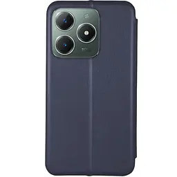 Шкіряний чохол-книжка Classy для Realme Note 50 5G Темно-синій - мініатюра 3