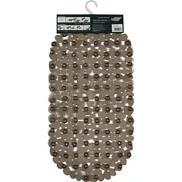 Килимок для ванної Eco Fabric Камінці 66х34 см прозоро-чорний (6634-004) - мініатюра 4