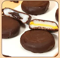 Шоколадні моті Sakuragi Ryouhinn Mochi Chocolate Pie 125г - мініатюра 3
