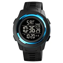 Наручний годинник чоловічий 1731BUBK Blue-Black Skmei acs0030614