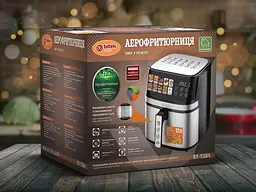 Аерофритюрниця BITEK BT-5384, 4600 Вт, 12 л - мініатюра 3
