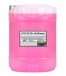 Антифриз MANNOL AF12 + Concentrated Longlife Antifreeze концентрат -80 ° C червоний 10л MN4112-10