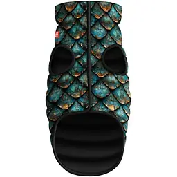 Курточка для собак WAUDOG Clothes, малюнок "Луска", XS22, В 33-36 см, С 19-22 см