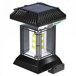 Ліхтар переносний акумуляторний CL-T60 30 LED сонячна панель 2V 60mA 2x18650 датчик руху