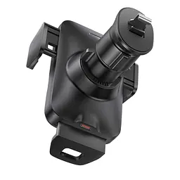 Автотримач для телефона з БЗП Baseus Wisdom Auto Alignment 15W Black (CGZX000001) - мініатюра 3