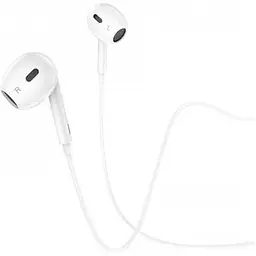 Навушники Hoco Lightning crystal earphones with mic M1 Max білі - мініатюра 7