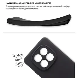 Чохол до мобільного телефона BeCover Xiaomi Redmi Note 15 Pro 5G Black (714974) - мініатюра 5