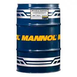 Антифриз MANNOL MN Antifreeze AF 12+ Longlife концентрат -80°C червоний 208л