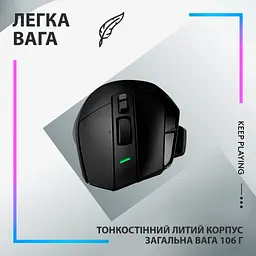 Мишка Logitech G502 X Plus Wireless Black (910-006162) - мініатюра 8