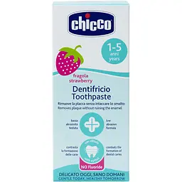 Зубна паста Chicco Полуниця, 50 мл (02321.10) - мініатюра 10