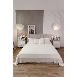 Плед Прованс COTTON молочний 120 х 200 см (039526) - мініатюра 2